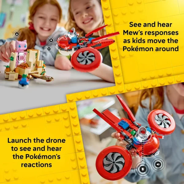 LEGO DRON BUSQUEDA DEL MÍTICO MEW POKÉMON SMART PLAY 72161