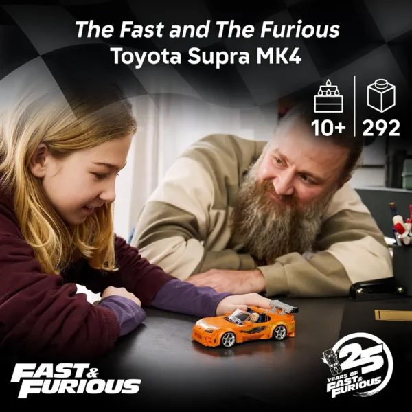LEGO SPEED CHAMPIONS RAPIDOS Y FURIOSOS TOYOTA SUPRA MK4 77260