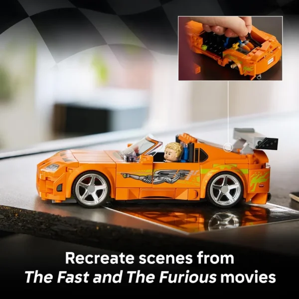 LEGO SPEED CHAMPIONS RAPIDOS Y FURIOSOS TOYOTA SUPRA MK4 77260