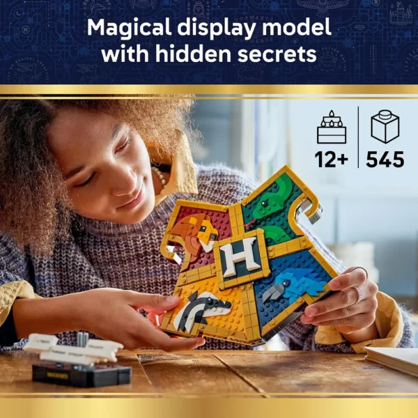 b0g2t1vjh5_1.webp LEGO ESCUDO DE LA CASA DE HOGWARTS HARRY POTTER 76462