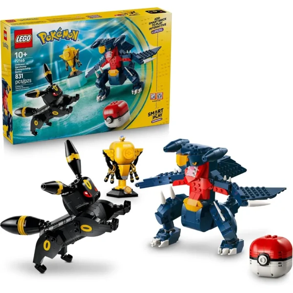 LEGO BATALLA POR EL CAMPEONATO DE UMBREON CONTRA GARCHOMP POKÉMON SMART PLAY 72165