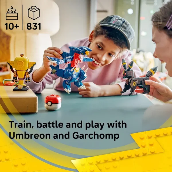 LEGO BATALLA POR EL CAMPEONATO DE UMBREON CONTRA GARCHOMP POKÉMON SMART PLAY 72165