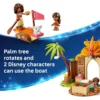 LEGO CASA Y BARCO DE LA ALDEA DE MOANA DISNEY 43282