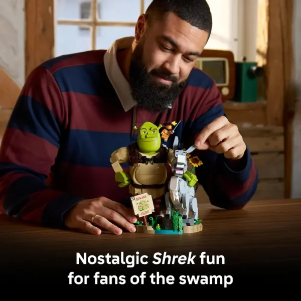 LEGO SHREK, BURRO Y GATO CON BOTAS SHREK 72423