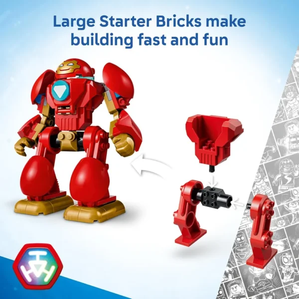 LEGO ULTRON CONTRA IRON MAN Y SUS INCREÍBLES AMIGOS MARVEL 11209