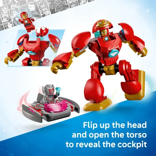 LEGO ULTRON CONTRA IRON MAN Y SUS INCREÍBLES AMIGOS MARVEL 11209