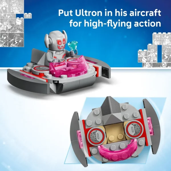 LEGO ULTRON CONTRA IRON MAN Y SUS INCREÍBLES AMIGOS MARVEL 11209