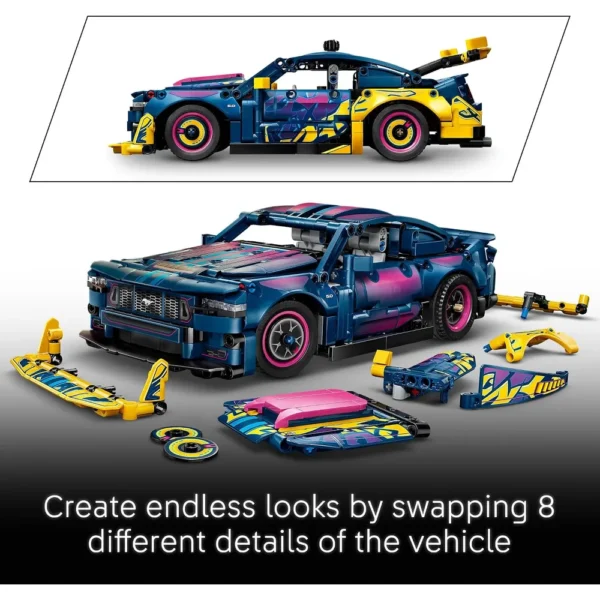 b0g2t3b3y3_2.webp LEGO GARAJE PERSONALIZADO CON FORD MUSTANG GT TECHNIC 42236