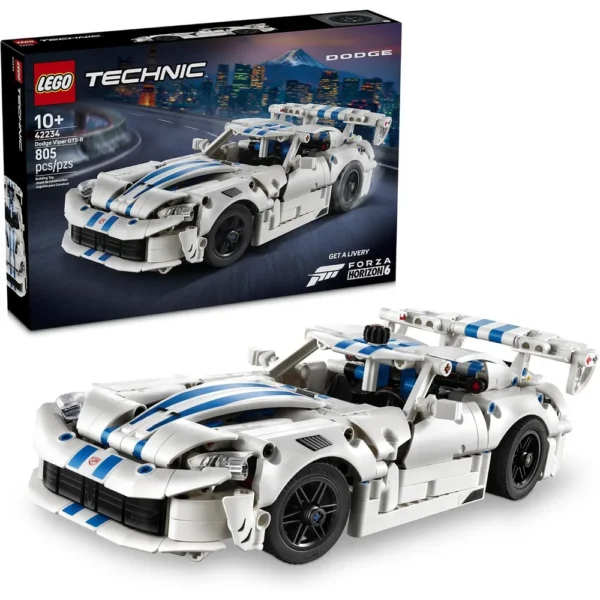 LEGO DODGE VIPER GTS-R SPORTS CAR TECHNIC 42234