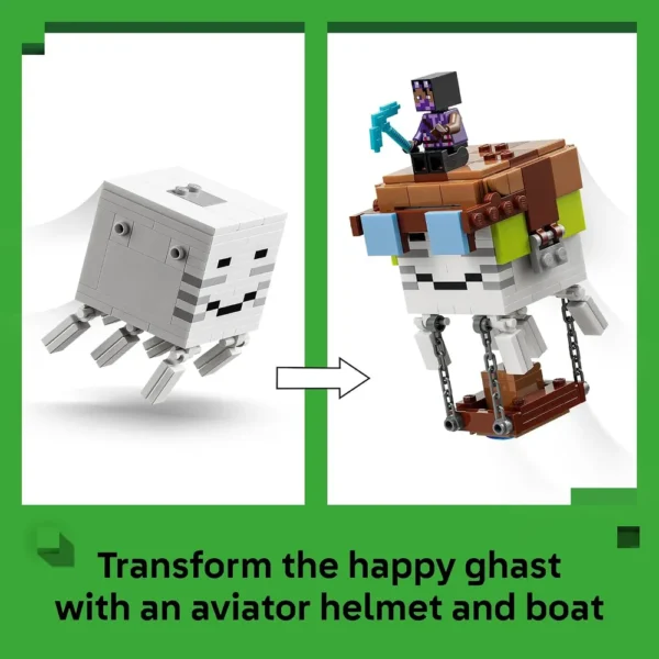 LEGO ESTACIÓN DEL GHAST MINECRAFT 21597