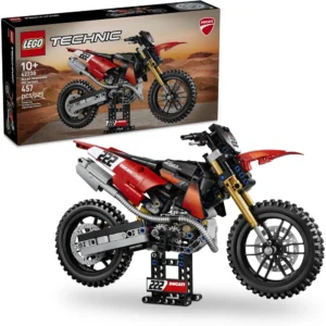LEGO MOTOCICLETA DUCATI DESMO450 MX FACTORY TECHNIC 42238