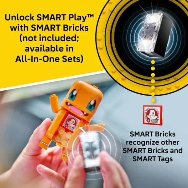 b0g2t3w536_4.webp LEGO ENFRENTAMIENTO EN LA CAVERNA DE CHARMANDER Y GEODUDE POKÉMON SMART PLAY 72157