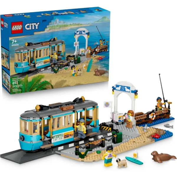 LEGO TRANVÍA CLÁSICO DE LA PLAYA CITY 60506