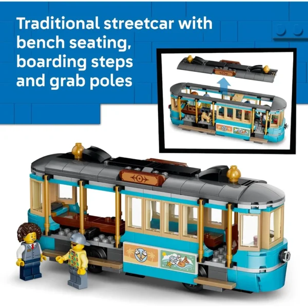 LEGO TRANVÍA CLÁSICO DE LA PLAYA CITY 60506