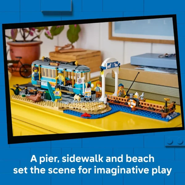 LEGO TRANVÍA CLÁSICO DE LA PLAYA CITY 60506