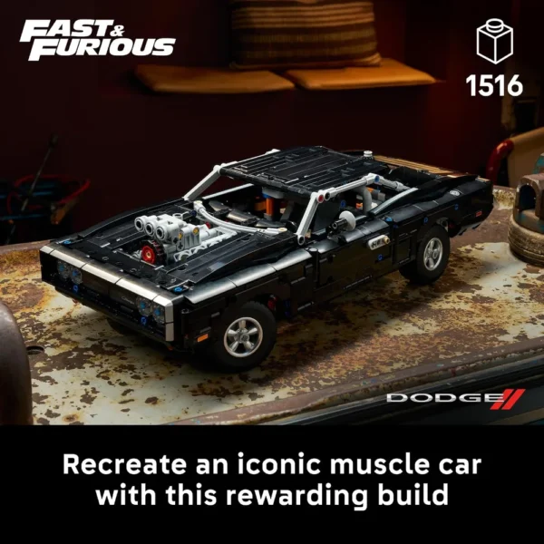 LEGO TECHNIC RAPIDOS Y FURIOSOS DODGE CHARGER R/T 42231