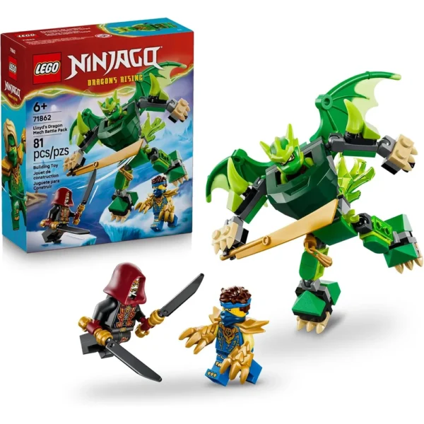 b0g2t4739r_0.webp LEGO PAQUETE DE BATALLA DEL MECH DRAGÓN DE LLOYD NINJAGO 71862