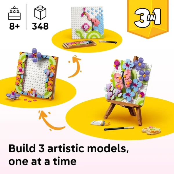 LEGO CUADRO DECORATIVO DE ARTE FLORAL CREATOR 3 IN 1 31390