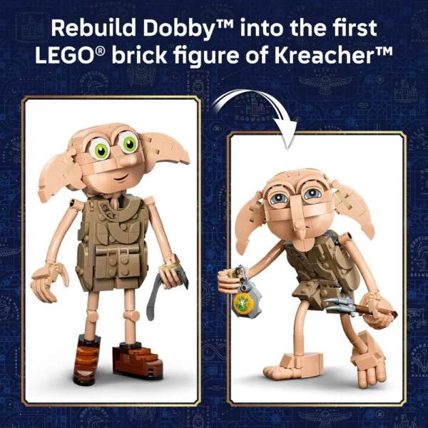 LEGO DOBBY EL ELFO LIBRE HARRY POTTER 76469