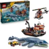 b0g2t4sd31_0.webp LEGO ATAQUE DEL MOSASAURUS AL BARCO JURASSIC WORLD 77983