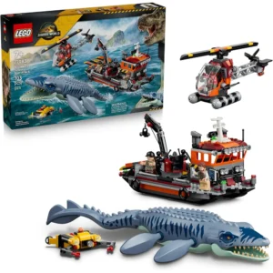 LEGO ATAQUE DEL MOSASAURUS AL BARCO JURASSIC WORLD 77983
