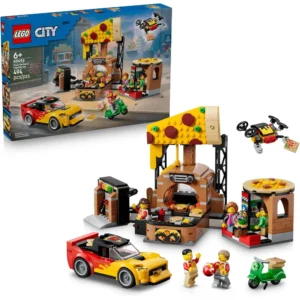LEGO EXPERIENCIA DE ENTREGA DE PIZZA CON VEHÍCULOS CITY 60496