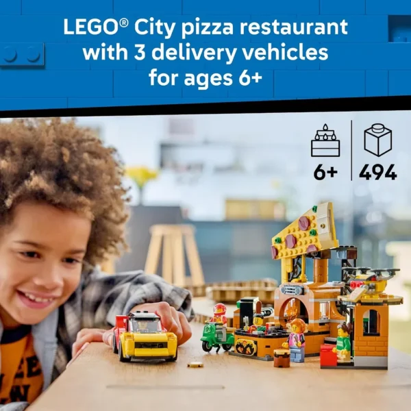 b0g2t54ll5_1.webp LEGO EXPERIENCIA DE ENTREGA DE PIZZA CON VEHÍCULOS CITY 60496