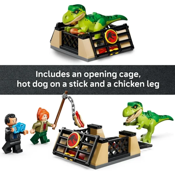 LEGO CAMIÓN DE TRANSPORTE DEL JOVEN T REX JURASSIC WORLD 77978