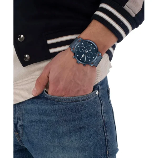 RELOJ LACOSTE REPLAY BRAZALETE DE MALLA 43 MM HOMBRE - Blue