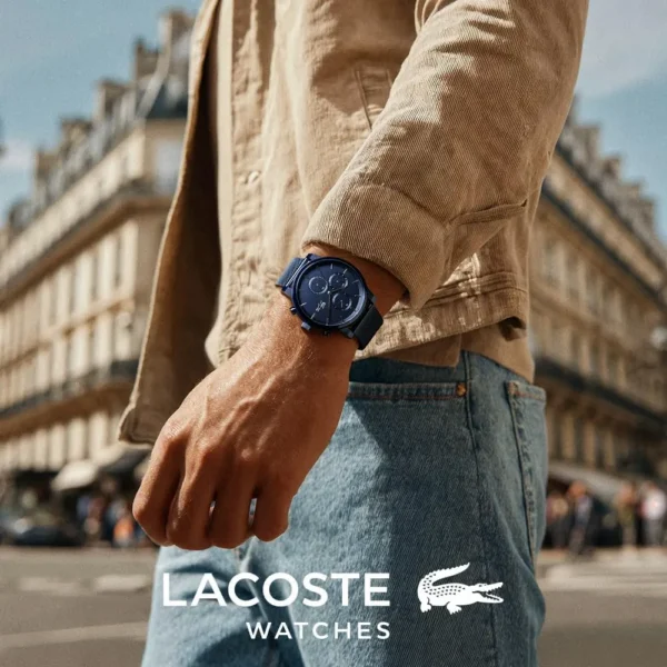 RELOJ LACOSTE REPLAY BRAZALETE DE MALLA 43 MM HOMBRE - Blue