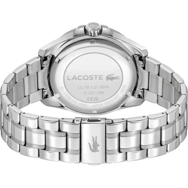 RELOJ LACOSTE CAPBRETON CUARZO 43 MM HOMBRE - SILVER/GREEN