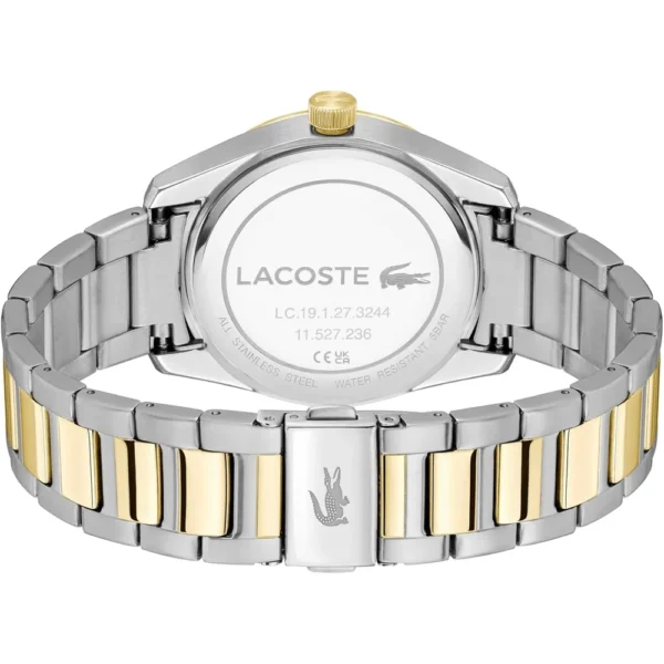 RELOJ LACOSTE BOSTON CUARZO 39 MM HOMBRE - SILVER/GOLD
