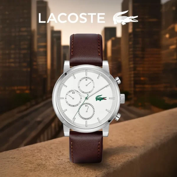 RELOJ LACOSTE REPLAY BRAZALETE DE MALLA 43 MM HOMBRE - BROWN