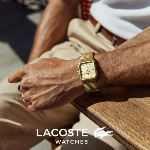 RELOJ LACOSTE RENE CUARZO 31 MM MALL HOMBRE - Gold