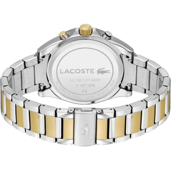 RELOJ LACOSTE MAINSAIL CRONÓGRAFO CLÁSICO 43 MM HOMBRE - Silver/Blue