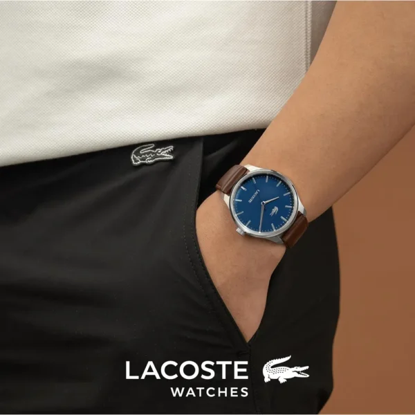RELOJ LACOSTE LISBON CUARZO 42 MM HOMBRE - BROWN/BLUE