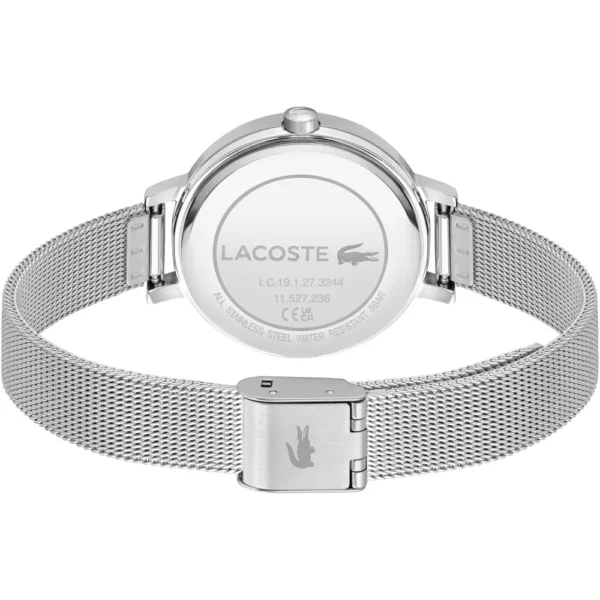 RELOJ LACOSTE RIGA 34 MM MUJER - Silver