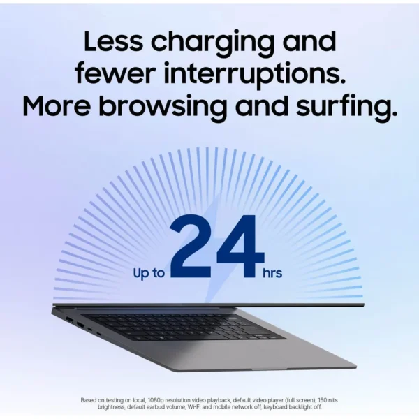LAPTOP SAMSUNG GALAXY BOOK6 14″ INTEL ULTRA 7 16GB 512GB | GRIS