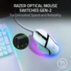 MOUSE GAMER RAZER BASILISK V3 RGB| BLANCO