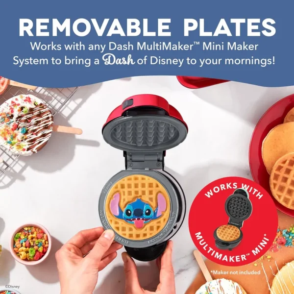 WAFLERA DISNEY DASH MULTIMAKER MINI STITCH & ANGEL | 2 PIEZAS