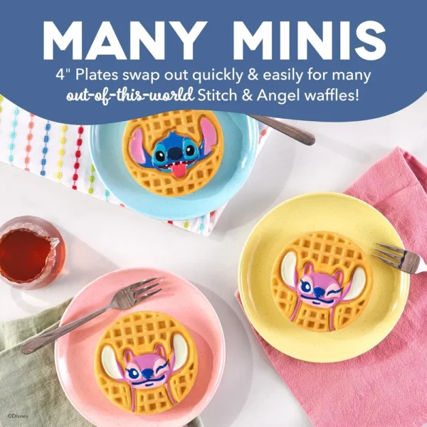 WAFLERA DISNEY DASH MULTIMAKER MINI STITCH & ANGEL | 2 PIEZAS