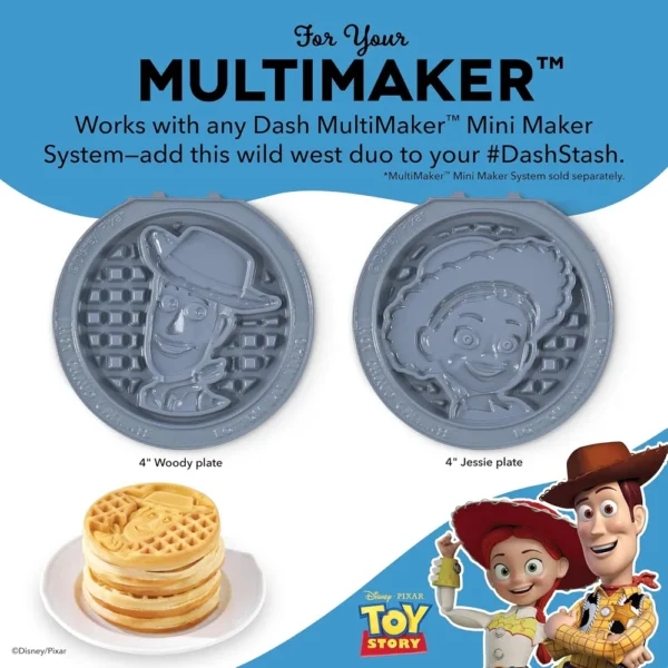 WAFLERA DISNEY DASH MULTIMAKER MINI TOY STORY WOODY & JESSIE | 2 PIEZAS