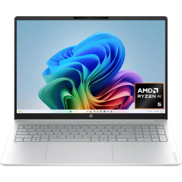 LAPTOP HP OMNIBOOK 3 16″ RYZEN AI 5 16GB 512GB | PLATA GLACIAR