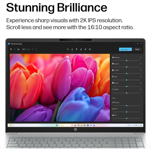 LAPTOP HP OMNIBOOK 3 16″ RYZEN AI 5 16GB 512GB | PLATA GLACIAR