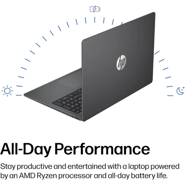 LAPTOP HP OMNIBOOK 3 16″ RYZEN 3 8GB 256GB | PLATA MICA