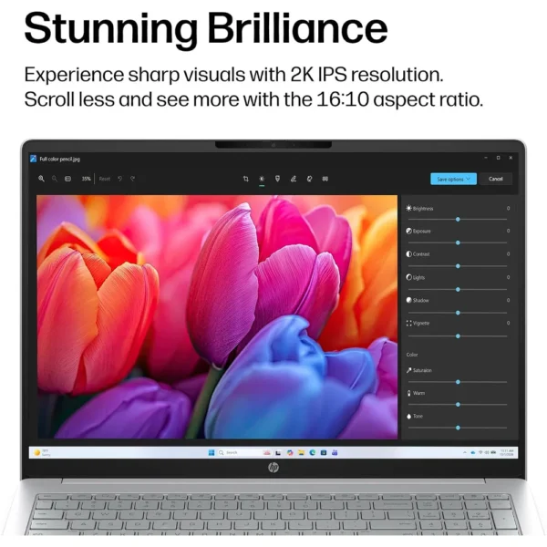 LAPTOP HP OMNIBOOK 3 16″ RYZEN 5 8GB 512GB | PLATA GLACIAR
