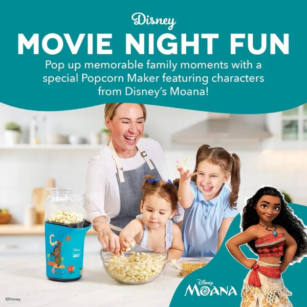 MÁQUINA DE PALOMITAS DISNEY DASH MOANA FRESH POP | 16 TAZAS