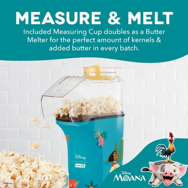 MÁQUINA DE PALOMITAS DISNEY DASH MOANA FRESH POP | 16 TAZAS