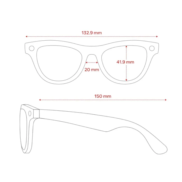 LENTES RAY-BAN META GEN 2 SKYLER  | MARRÓN