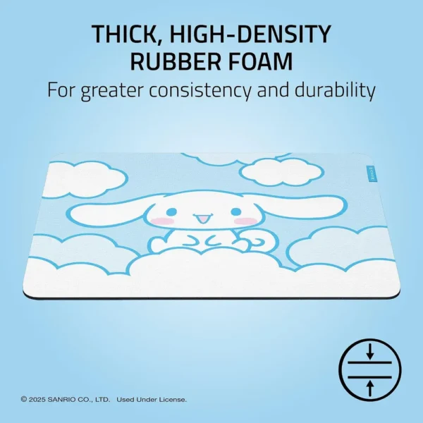ALFOMBRILLA GAMER RAZER GIGANTUS V2 SOFT MEDIUM CINNAMOROLL| CELESTE